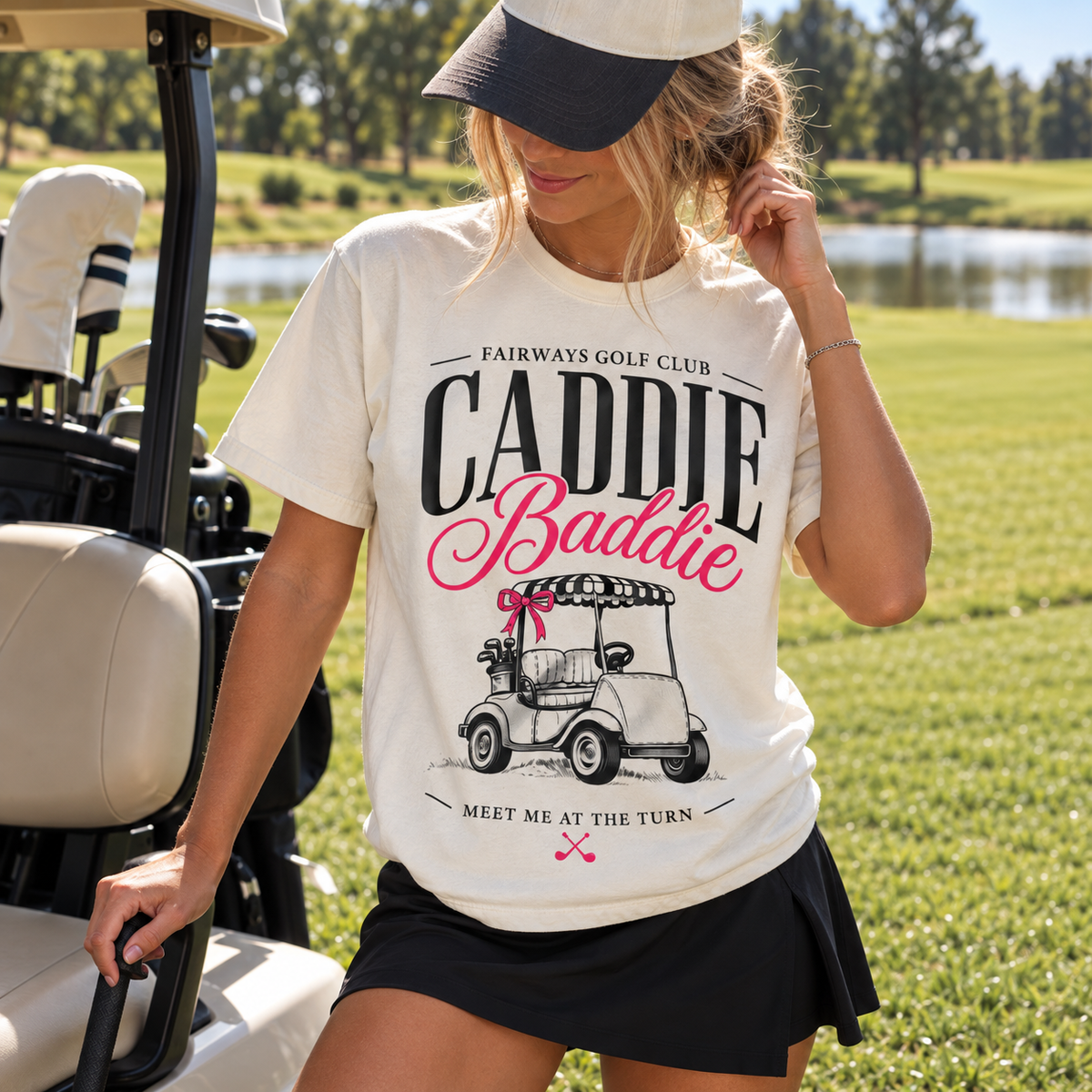 Caddie Baddie Tee